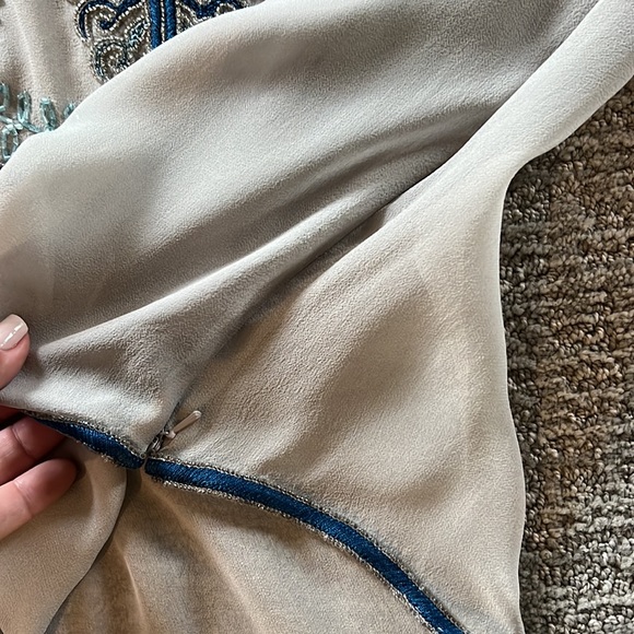 Emma black beaded top zipper on the side - Picture 6 of 8